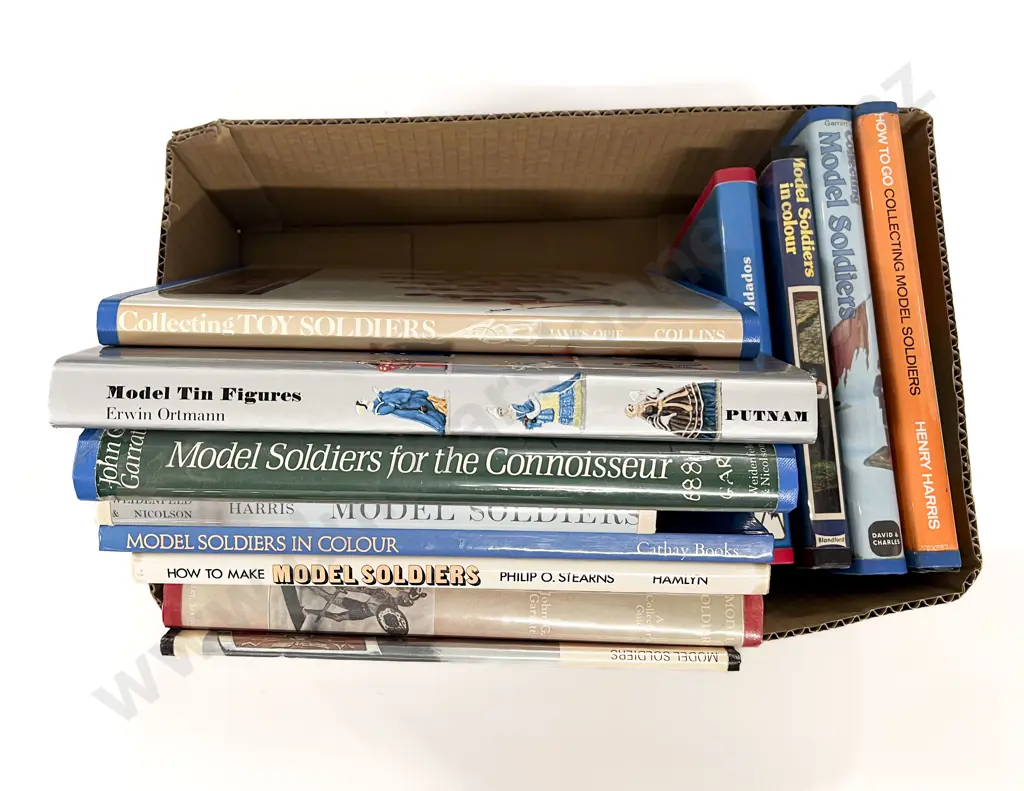 Box of Assorted Model Soldiers Reference Volumes Image 1++