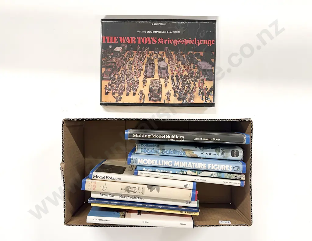 Box of Assorted Model Soldiers Reference Volumes Image 1++