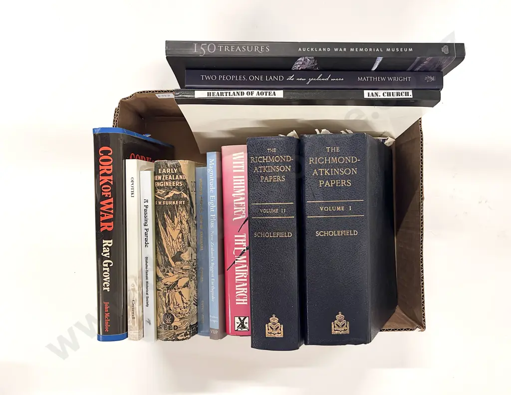 Box of Assorted Books Image 1++