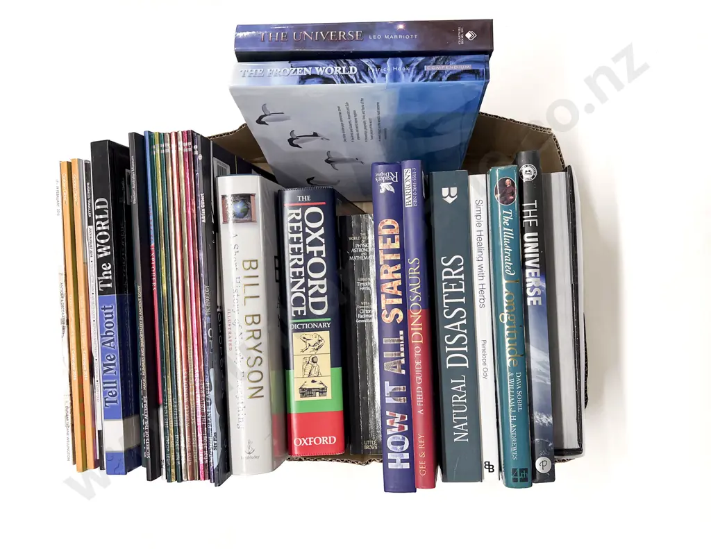 Box of Assorted Books Image 1++