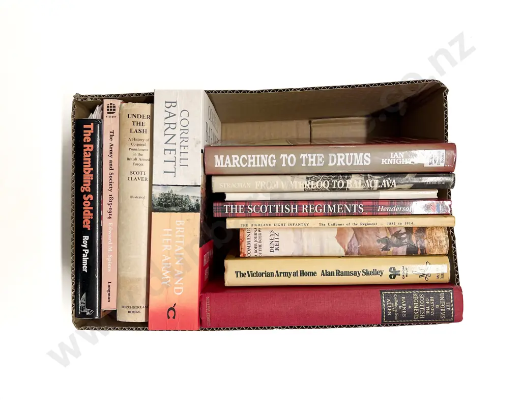Box of Assorted Military Reference Image 1++
