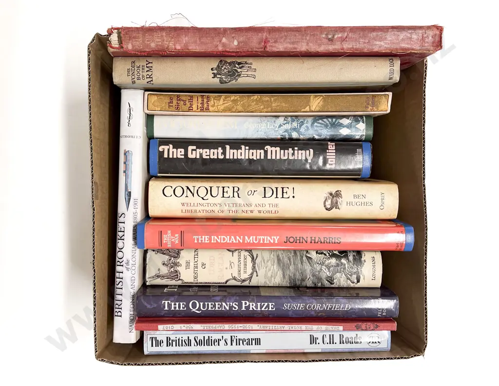 Box of Assorted Military Reference Image 1++