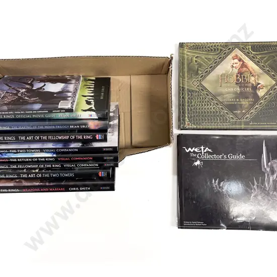 Box of Mostly Lord of The Rings Reference Volumes