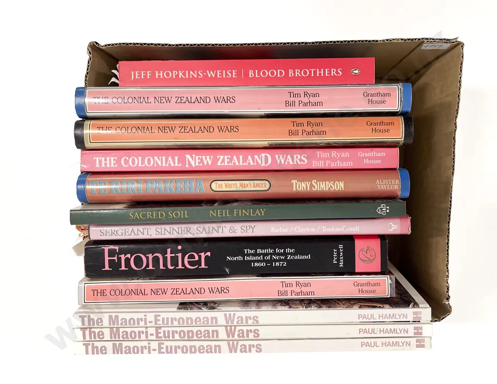 Box of Assorted Early NZ Reference Volumes Image 1++