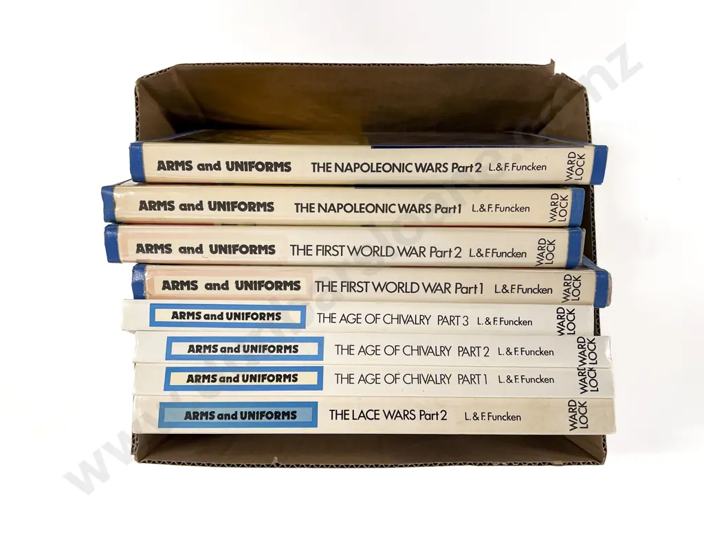 Box of Assorted Military Reference Image 1++
