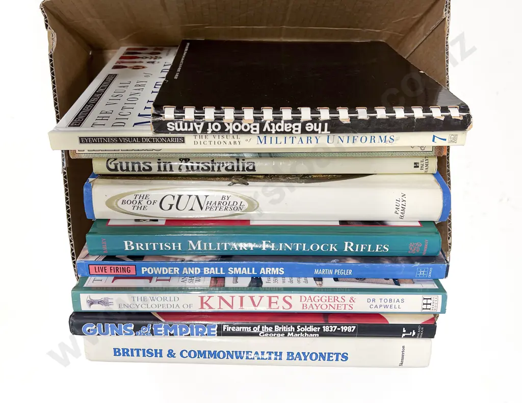Box of Assorted Warfare Volumes Image 1++