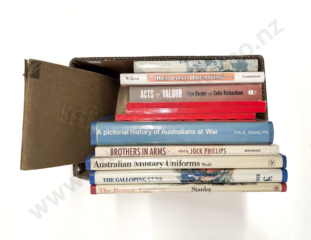 Box of Assorted Military Reference Image 1++