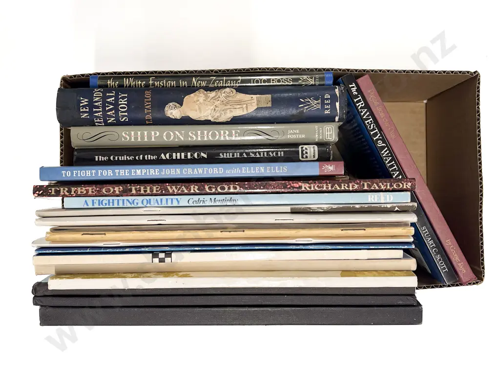 Box of Assorted Books Image 1++