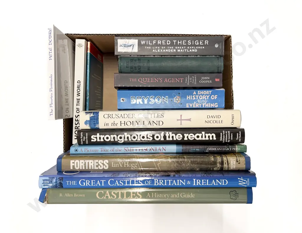 Box of Assorted Books Image 1++