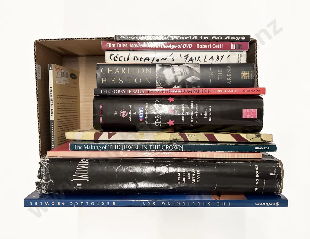 Box of Assorted Books Image 1++