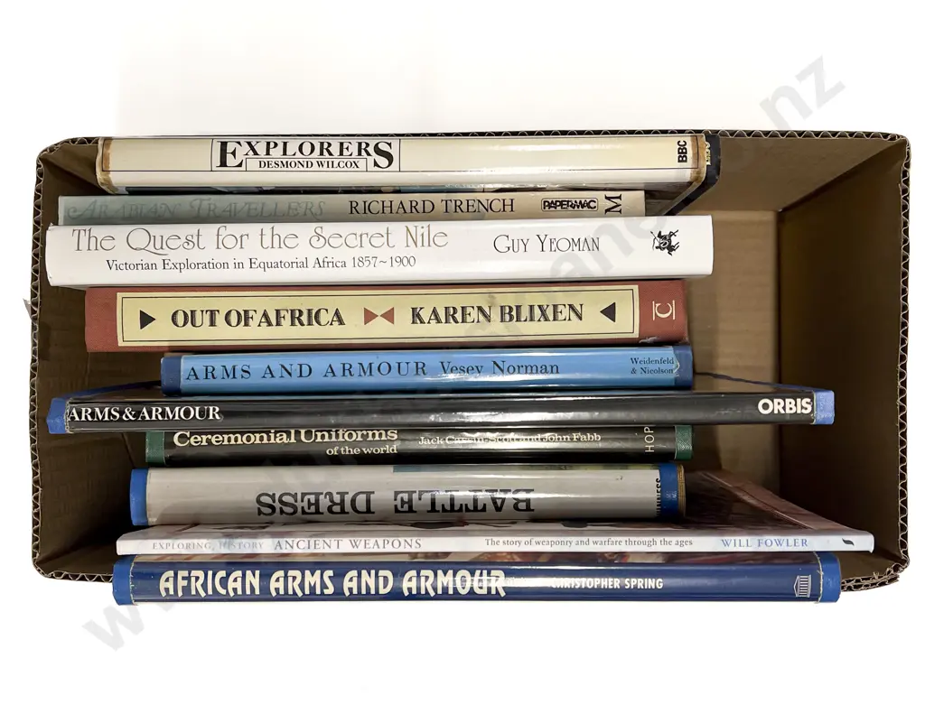 Box of Assorted Books Image 1++