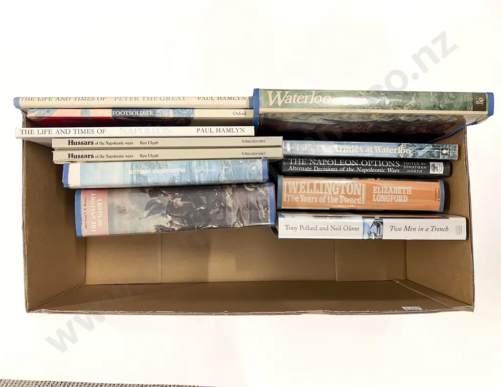 Box of Assorted Military Reference Image 1++