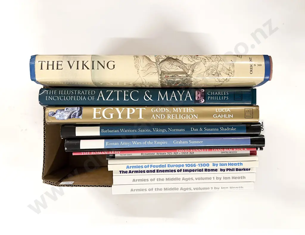 Box of Assorted Books Image 1++