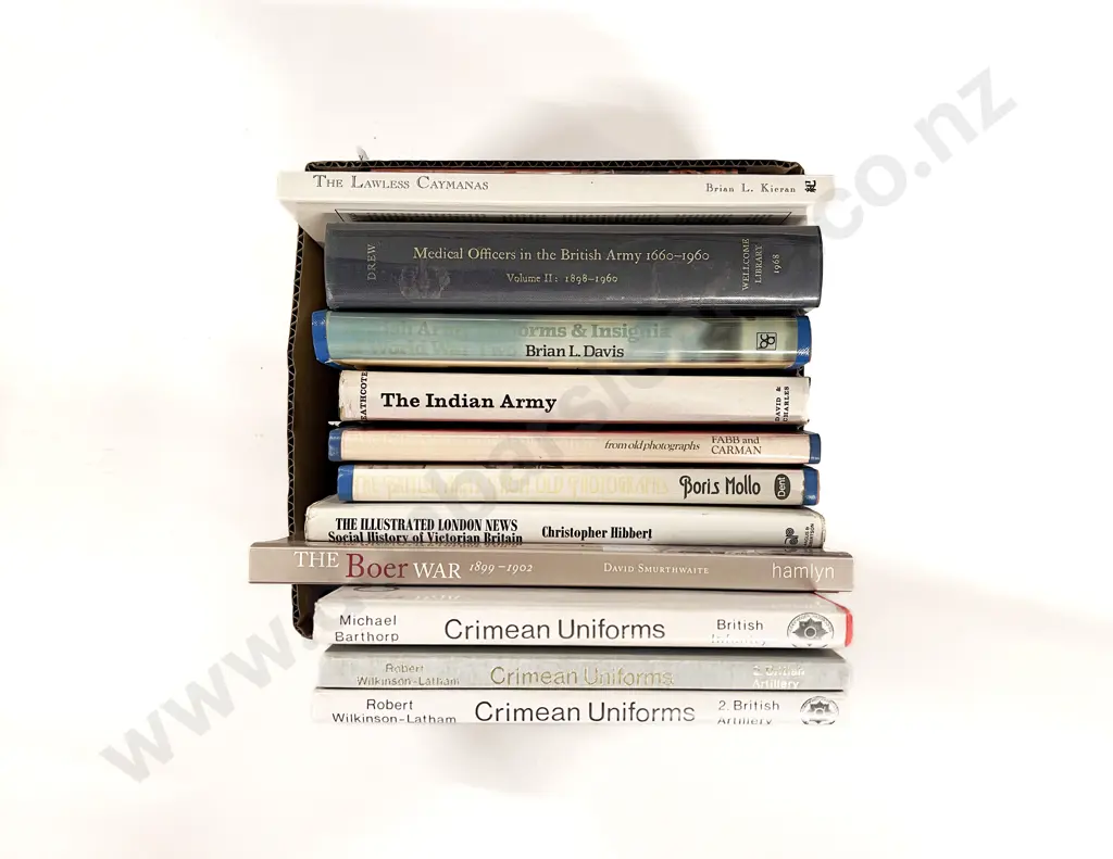 Box of Assorted Military Reference Image 1++