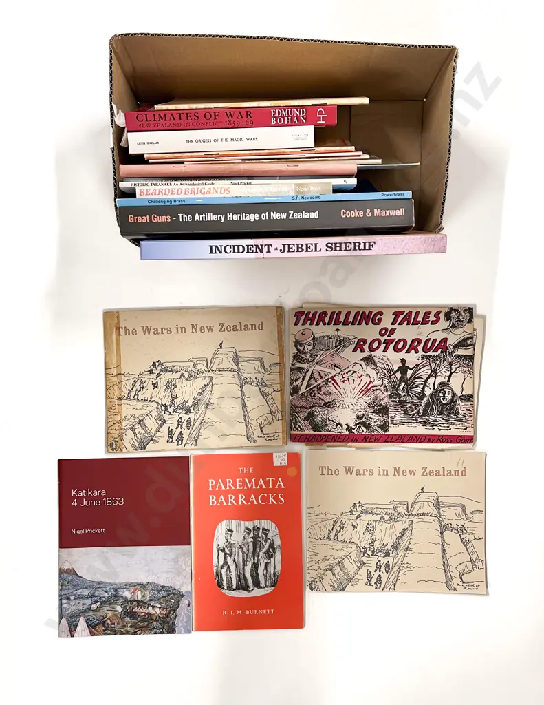 Box of Assorted Military Reference Image 1++