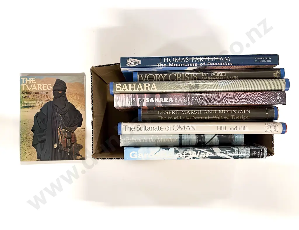 Box of Assorted Books Image 1++