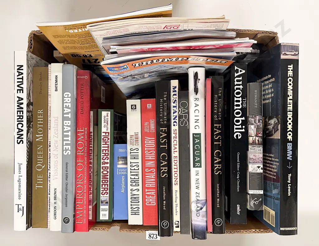Box of Assorted Military Reference Image 1++