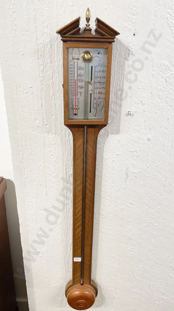 Georgian Style Stick Barometer Image 1++