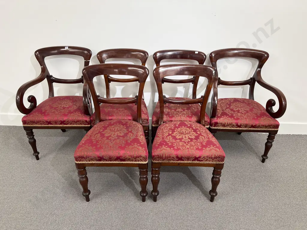 Good Quality Set of Victorian Scottish Dining Chairs Image 1++