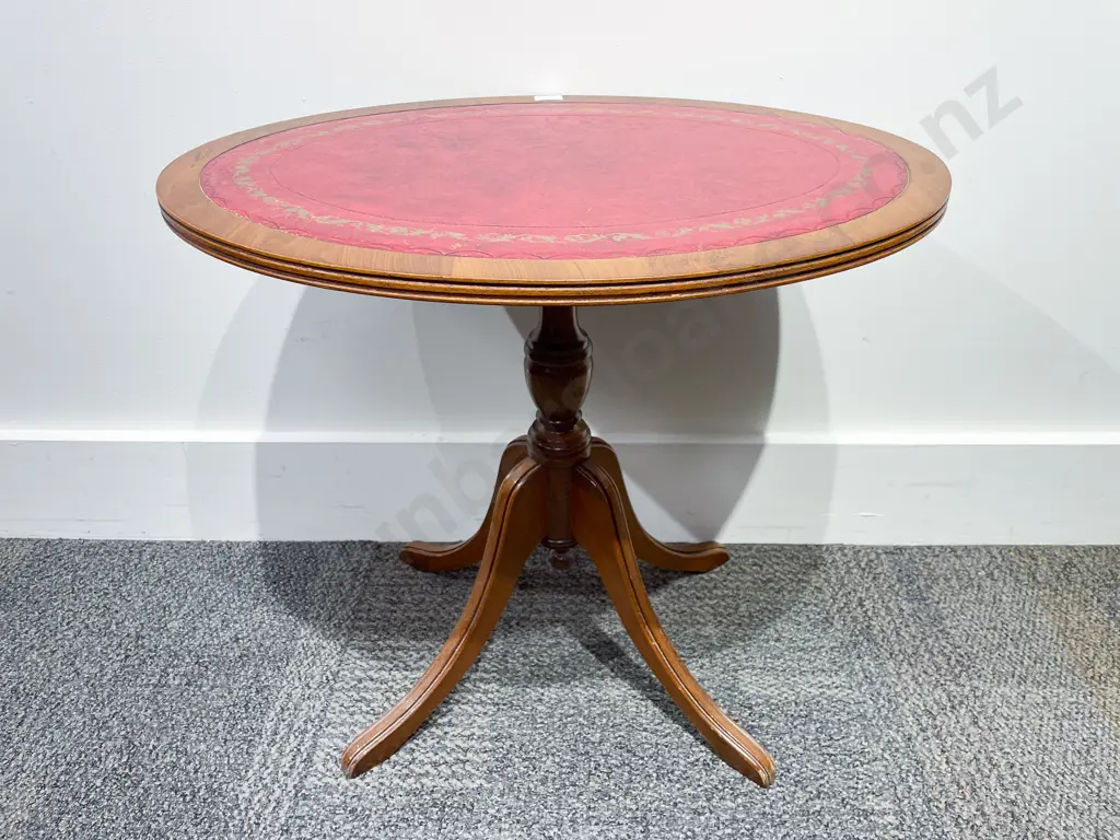 Repro Oval Snap Top Wine Table Image 1++