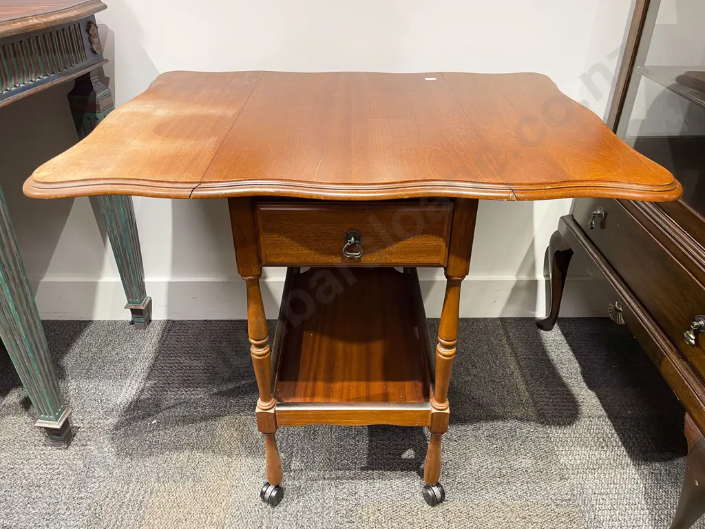Drop Leaf Tea Trolley Image 1++