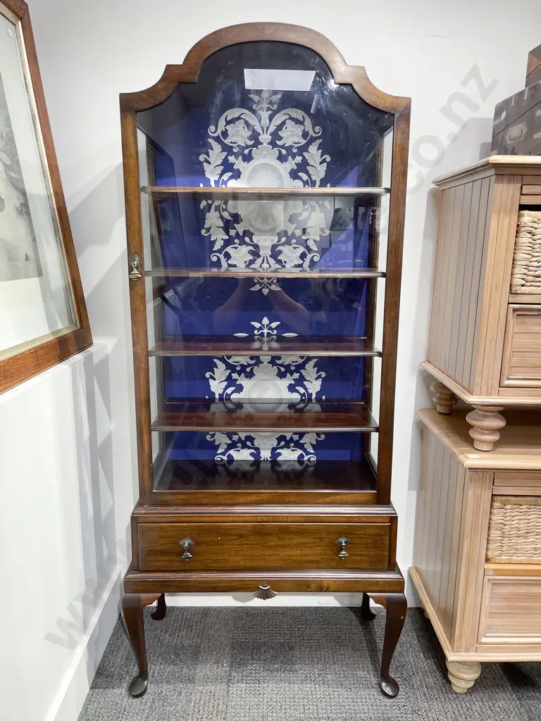 Mahogany Display Cabinet Image 1++