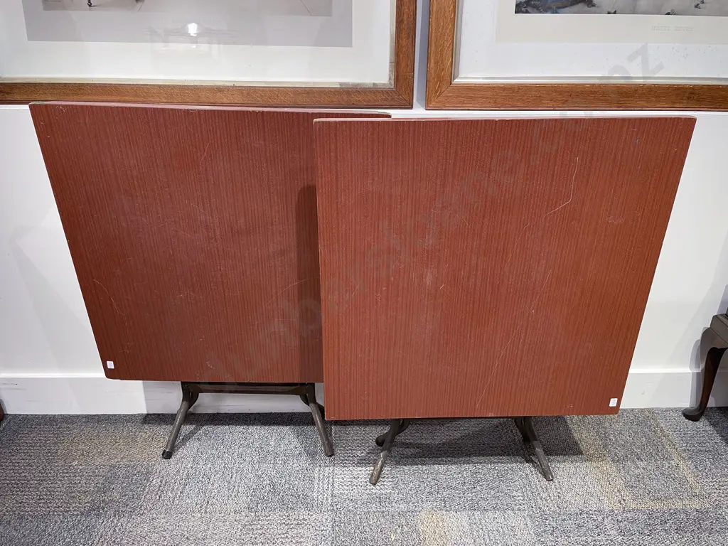 Pair of Formica Top Folding Tables Image 1++