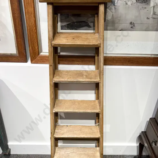 Set of Vintage Pine Steps