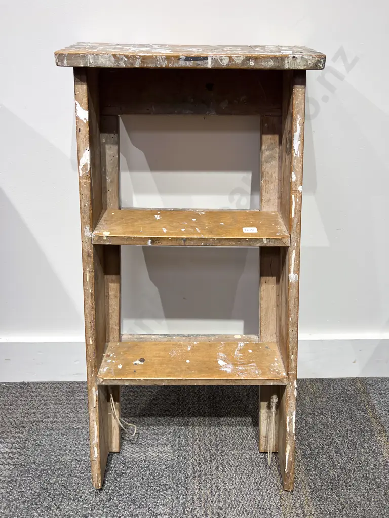 Small Folding Wooden Steps Image 1++