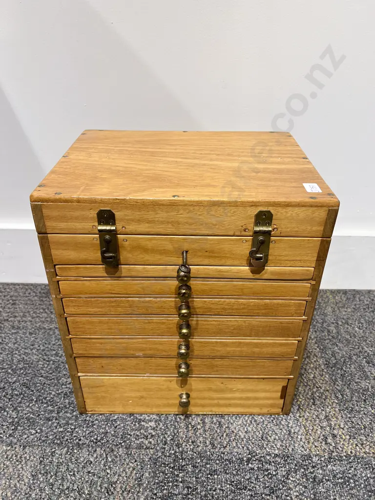Wooden Collectors Cabinet Image 1++