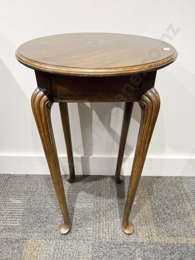 Edwardian Mahogany Plant Table Image 1++