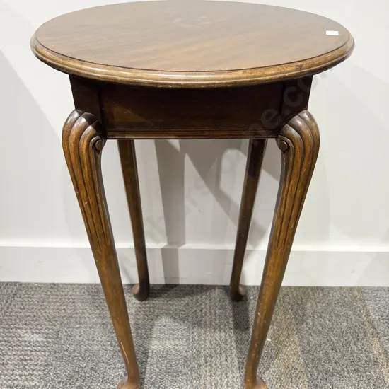 Edwardian Mahogany Plant Table
