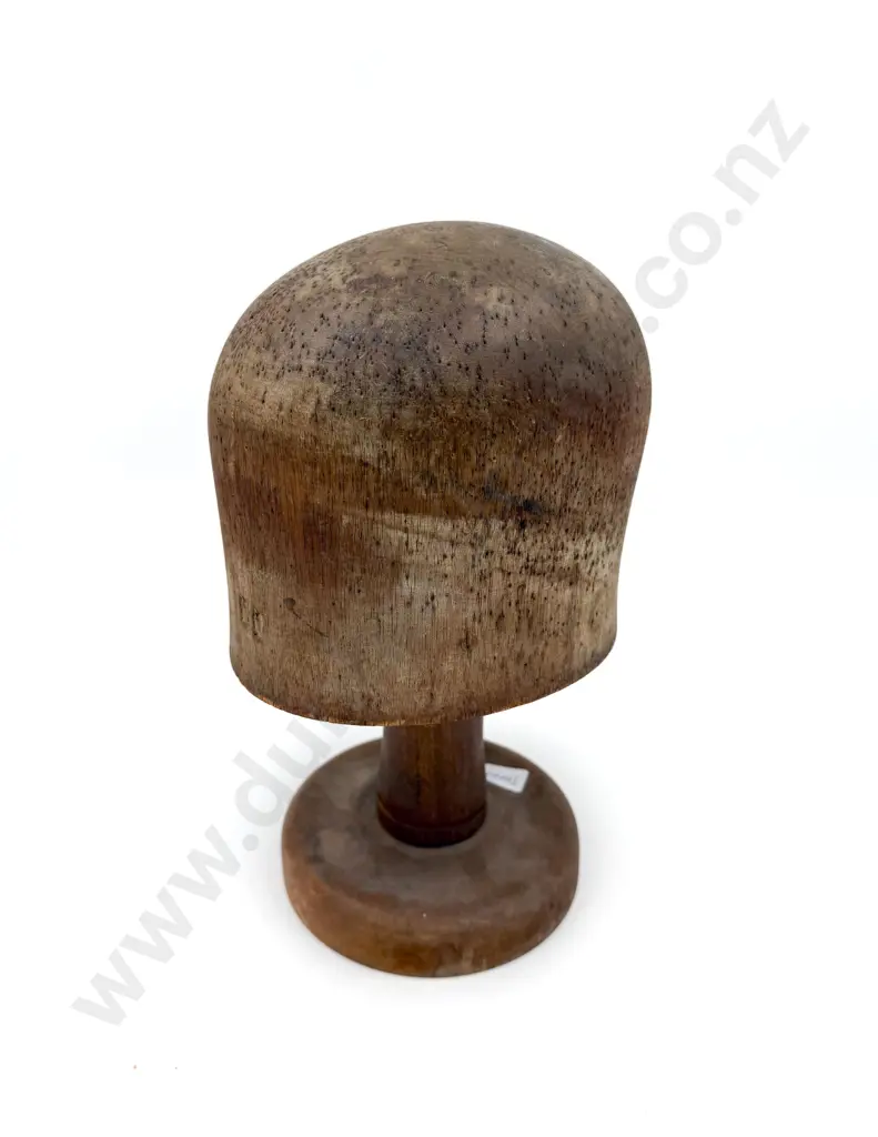 Victorian Wooden Hat Mould Image 1++