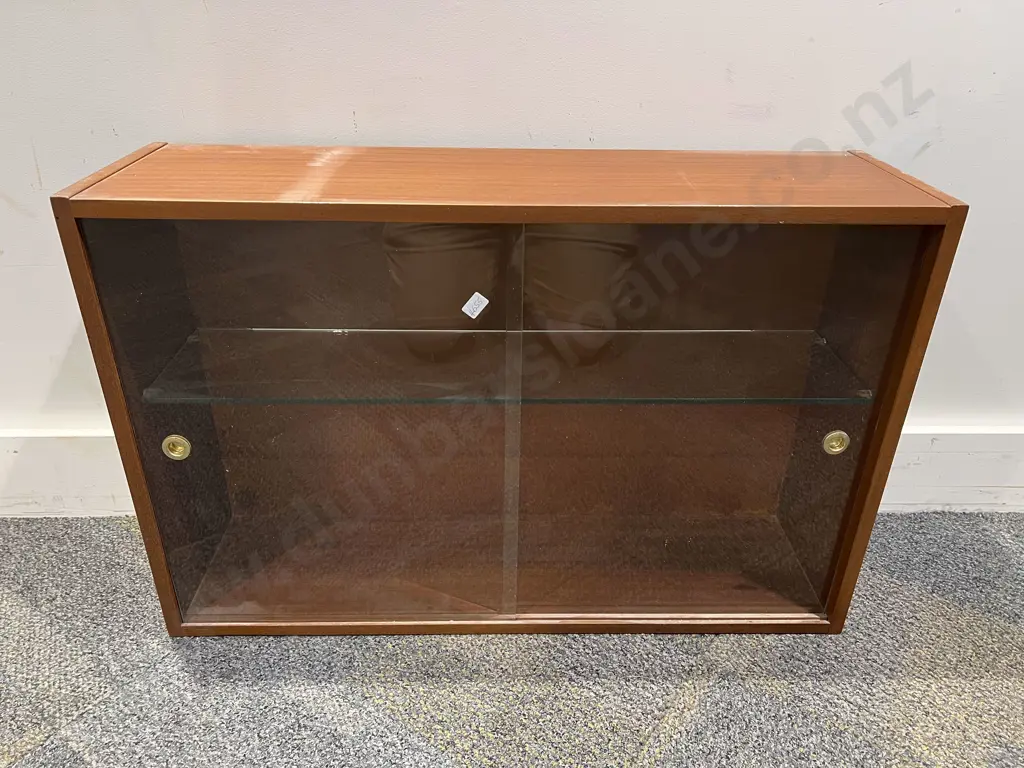 Slender Glazed Door Cabinet Image 1++