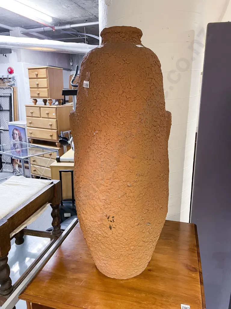 Large Pottery Floor Vase Image 1++