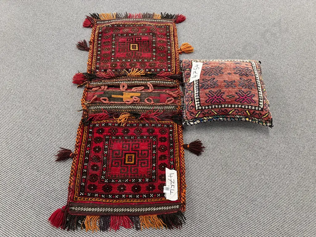 Persian Saddle Bag and Cushion Image 1++