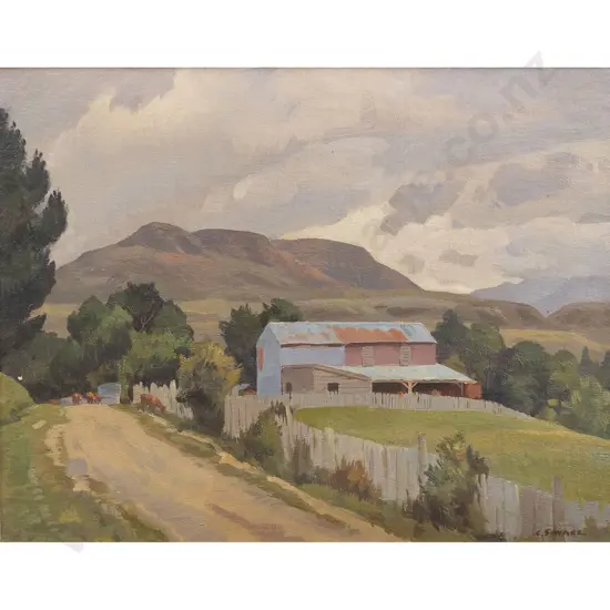 Cedric Savage - Pastoral Landscape