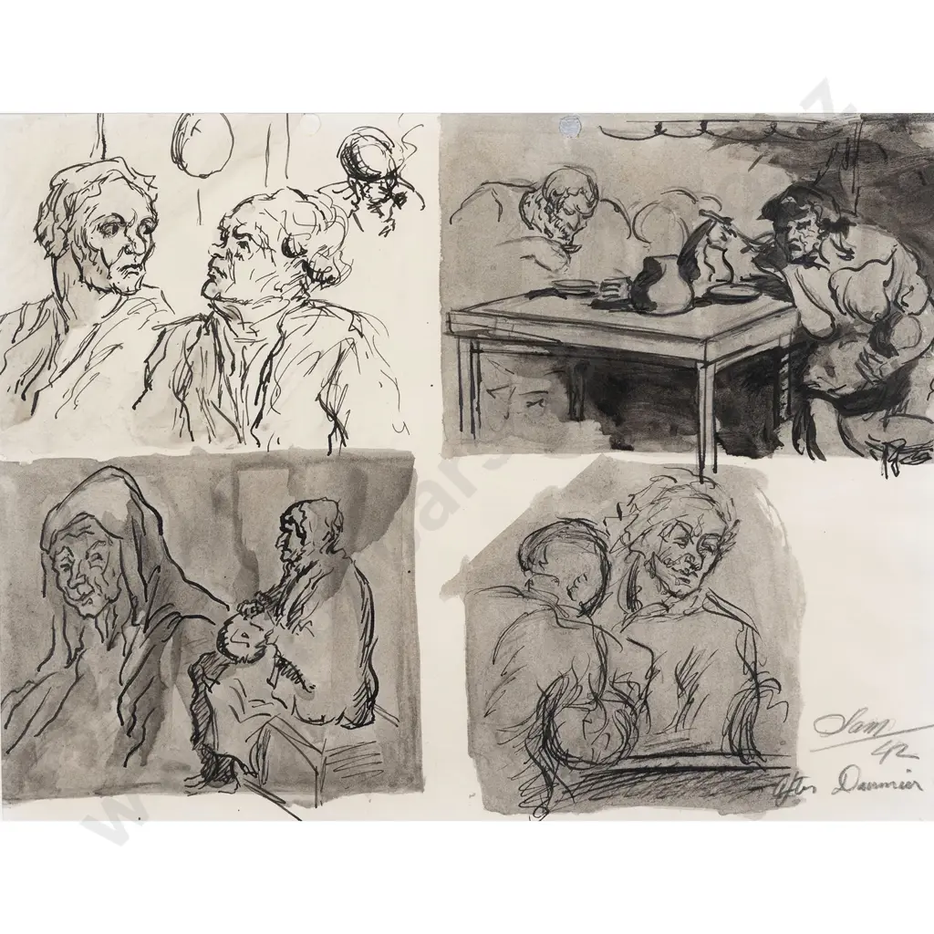 Sam Cairncross - After Daumier Image 1++