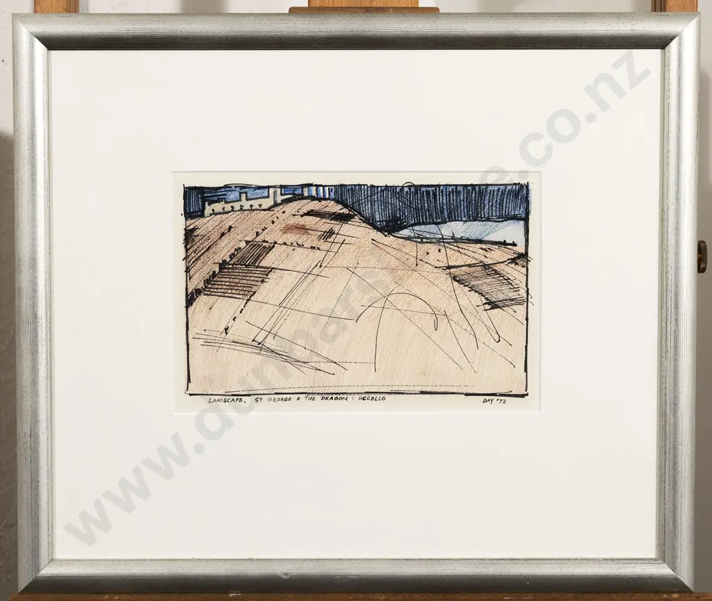 Melvin Day - Landscape - St George & the Dragon: Uccello Image 1++