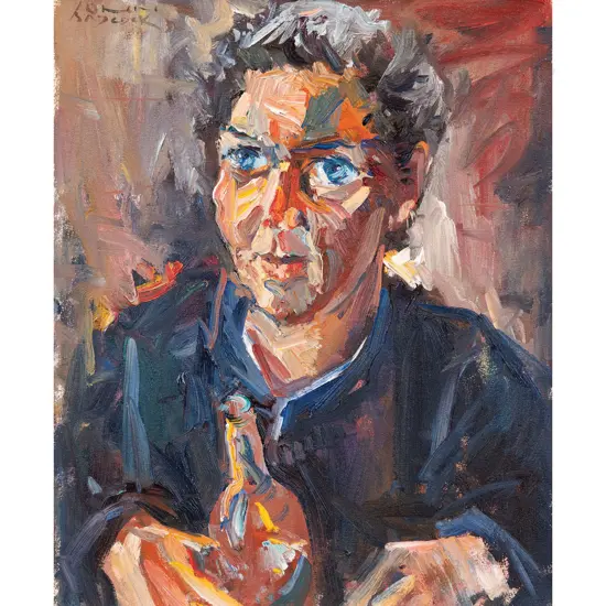 John Badcock - Portrait of a Woman