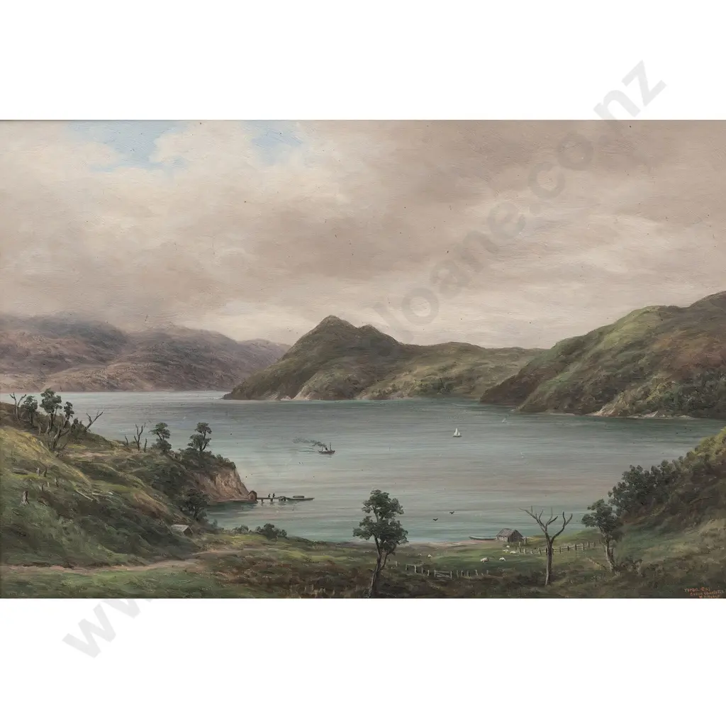 W G Baker - Torea Bay, Queen Charlotte Sounds Image 1++