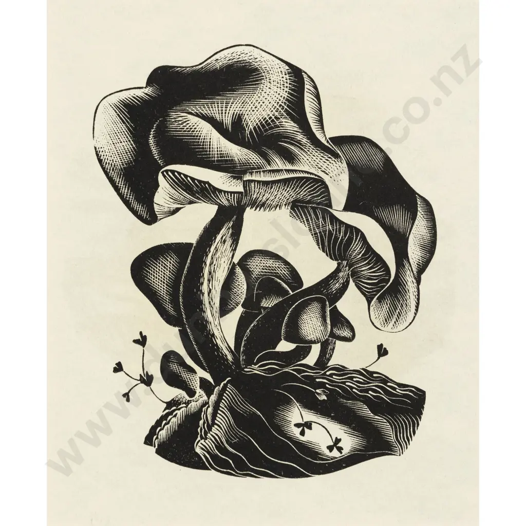 E Mervyn Taylor - Six Bookplates Image 1++