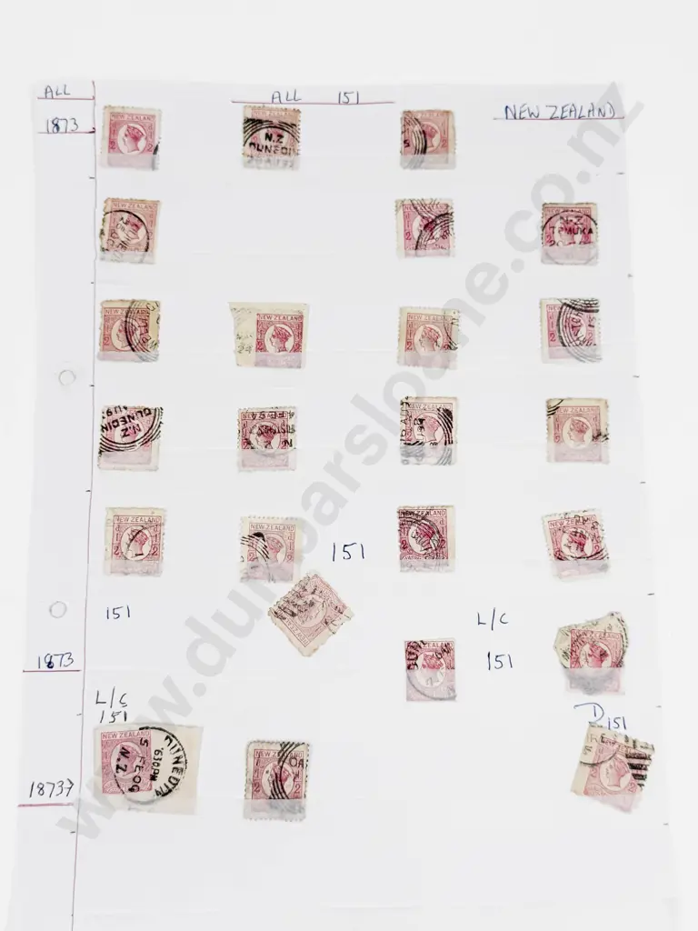 NZ 1873 Newspaper Stamp (24) Image 1++