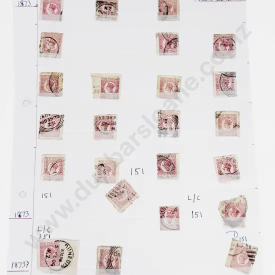NZ 1873 Newspaper Stamp (24)