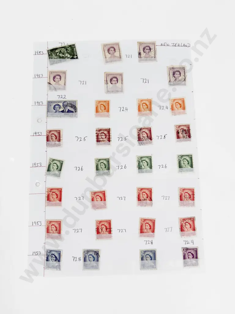 NZ 1949 & 1950 Health - 1950 Overprints - 1950 Canterbury Centennial - 1950/3 Provisionals Also Image 1++