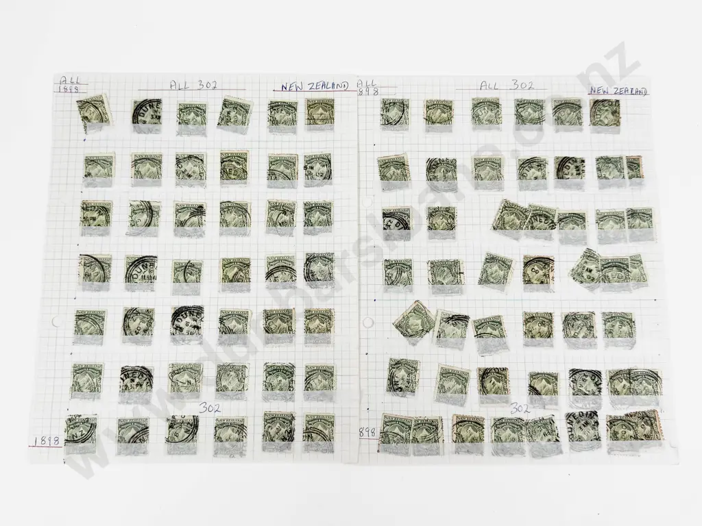 NZ 1900 Pictorials 1/2d Mt Cook x90 Image 1++