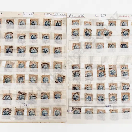 NZ 1898 Pictorials 1d Lake Taupo x84