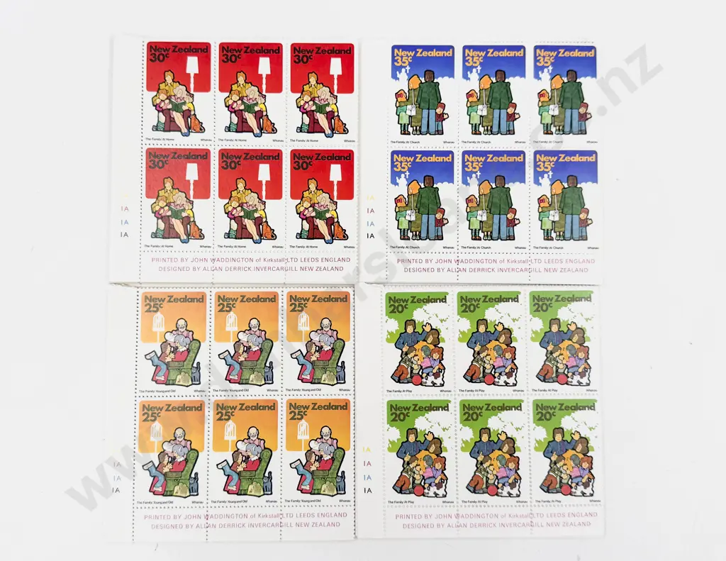 1981 part sheets x8 30c x33 - 35c x17 - 25 x13 - 20x17 Image 1++