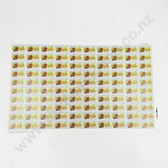 NZ 1980 World Ploughing Full Sheets 30c