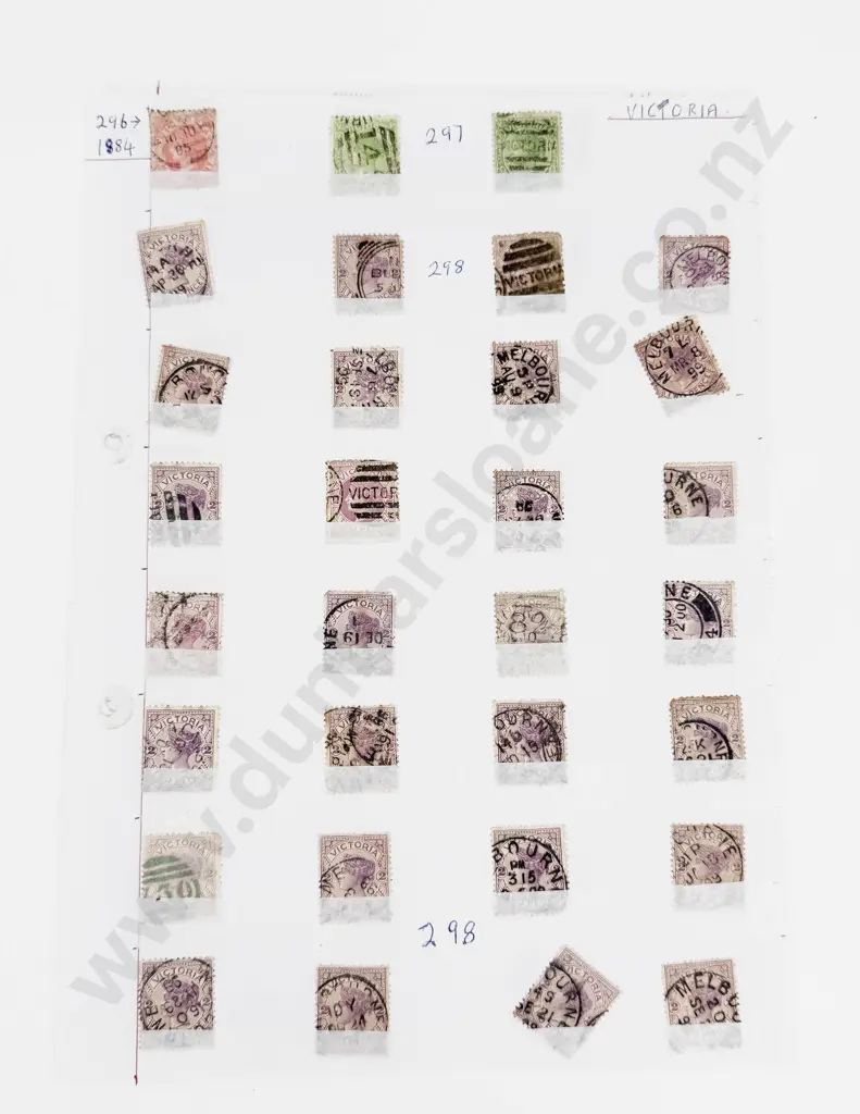 Australia Victoria 1858 to 1873 - 1880 - 1884 - 1886 Image 1++